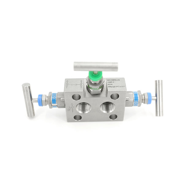 Integral Three Valve Manifold