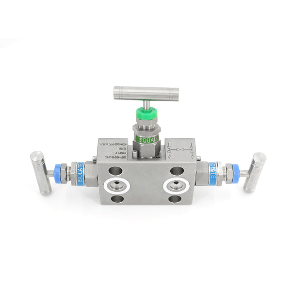 Integral Three Valve Manifold