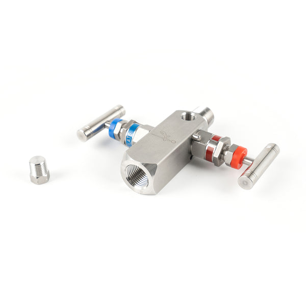 In-Line Two Valve Manifold Female-Male