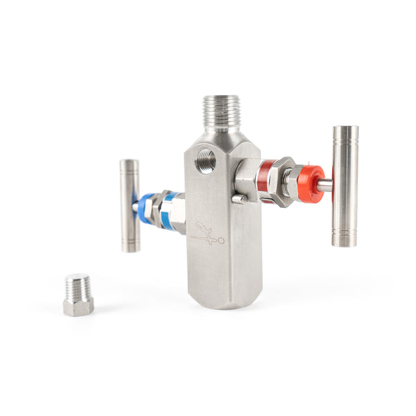 In-Line Two Valve Manifold Female-Male