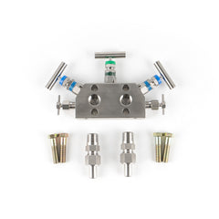 Coplanar Three Valve Manifold