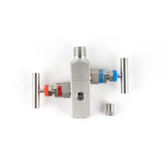 In-Line Two Valve Manifold Male-Female