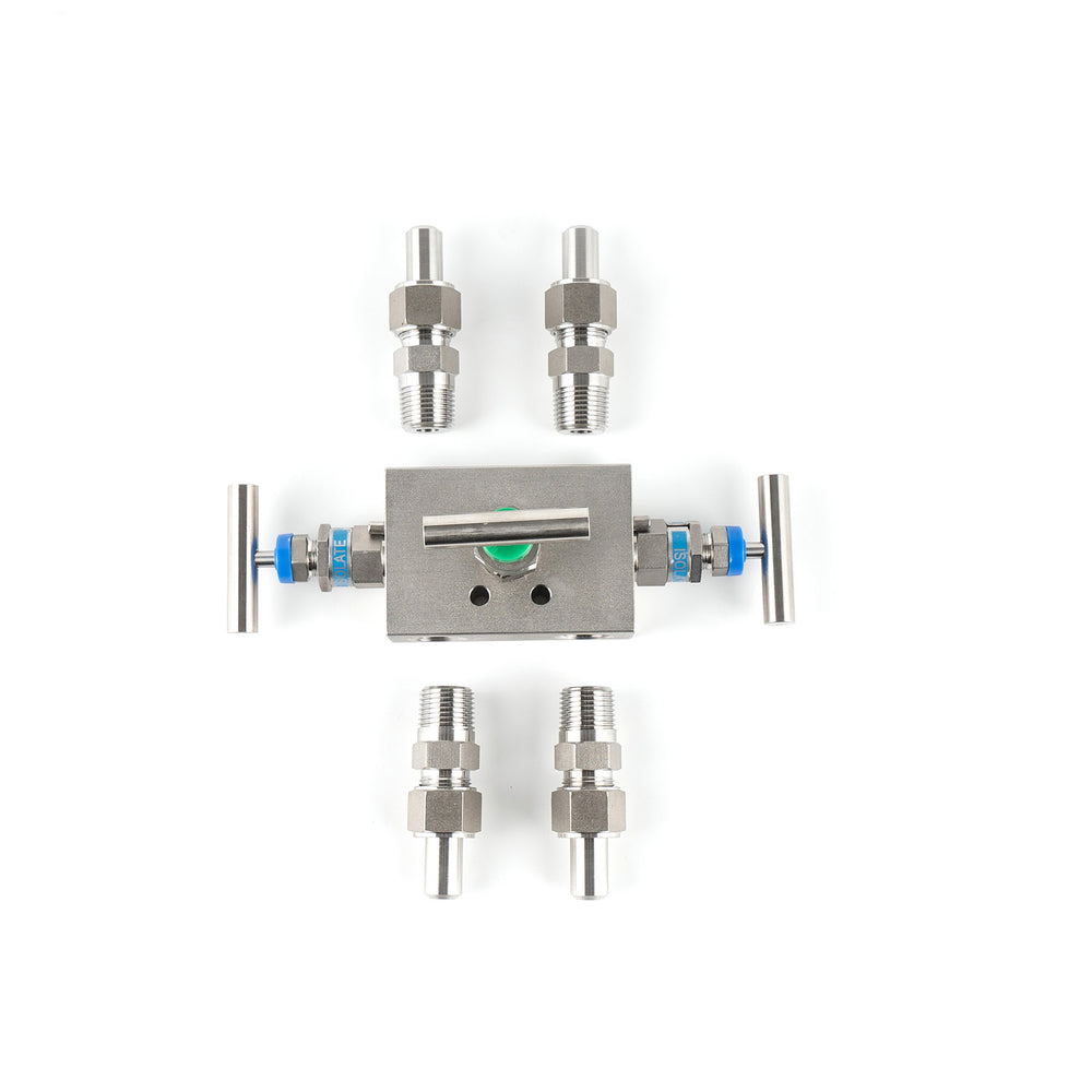 Three Valve Manifold for Diff. Pressure Gague