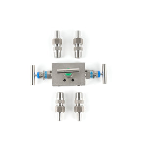 Three Valve Manifold for Diff. Pressure Gague