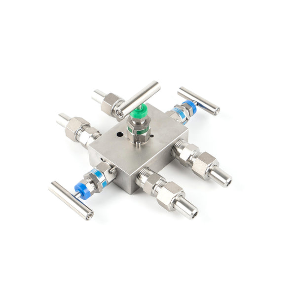 Three Valve Manifold for Diff. Pressure Gague