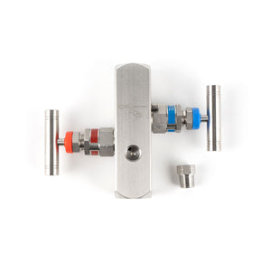 In-Line Two Valve Manifold Female-Female