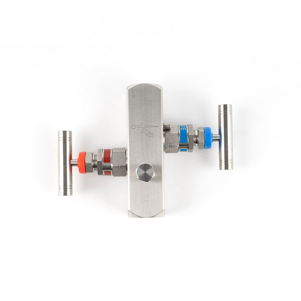 In-Line Two Valve Manifold Female-Female