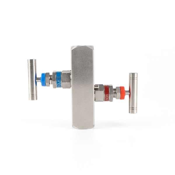 In-Line Two Valve Manifold Female-Female