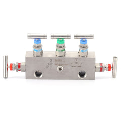 Integral Five Valve Manifold for Diff. Pressure Gauge