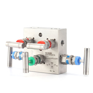 Five Valve Manifold for Diff. Pressure Gauge