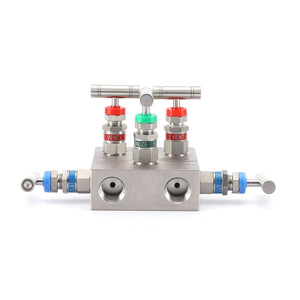 Five Valve Manifold for Diff. Pressure Gauge